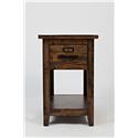 Jofran Cannon Valley One Drawer Chairside Table - Item Number: 1510-7